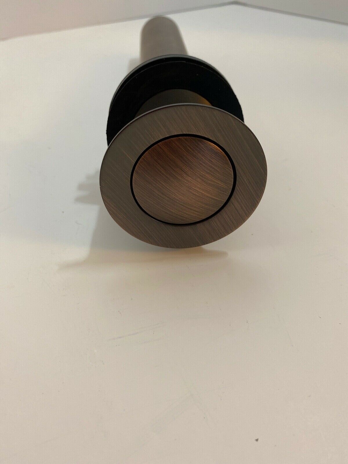 Signature Hardware ORB Press Type Pop Up Vessel Sink Drain No Overflow Standard