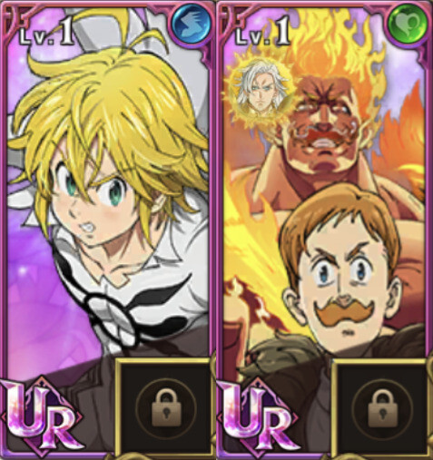 Seven Deadly Sins Grand Cross, Demon King Meliodas, Skinny Escanor, Meli, GLOBAL