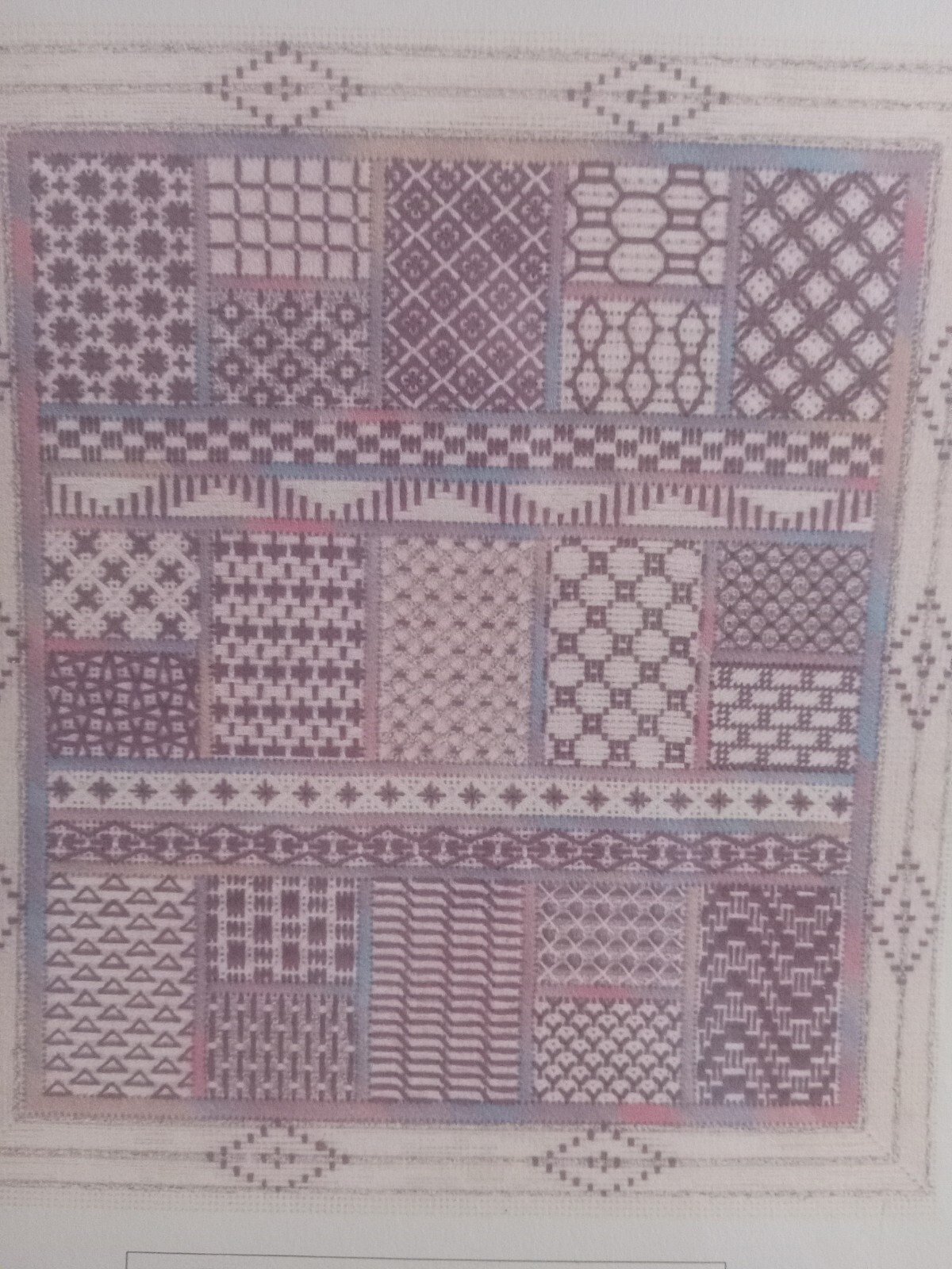 Needlepoint Canvas Stitch Sampler II Filling Stitches