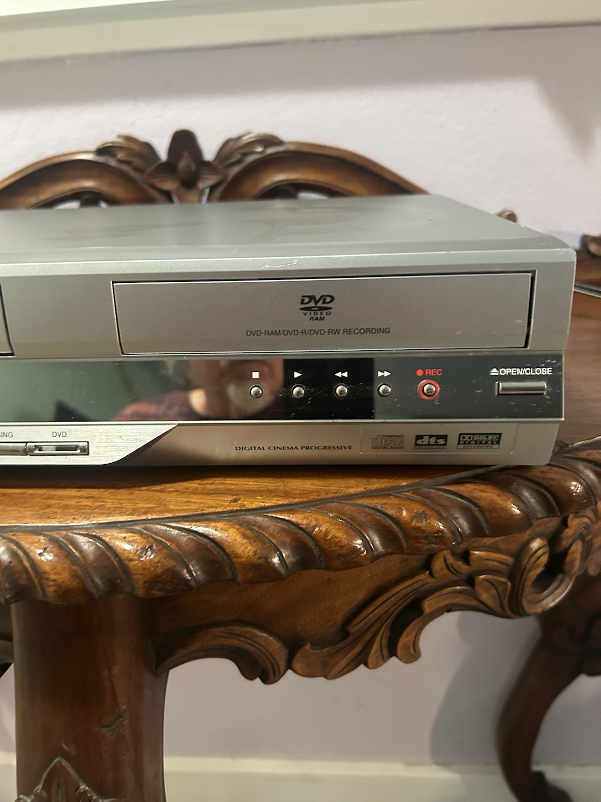 Toshiba D-VR4XSU DVD VHS Combo Player DVD Recorder Untested