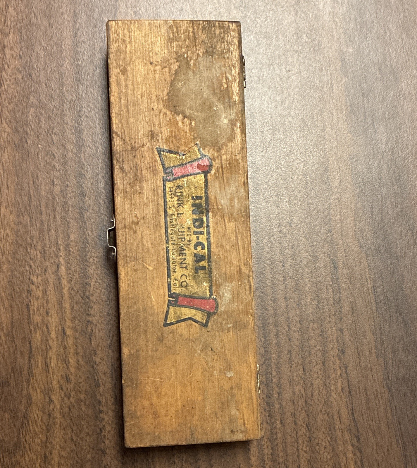 Mo-Ti-Cal Inside Caliper In/Out Measuring Tool with Wooden Storage Case