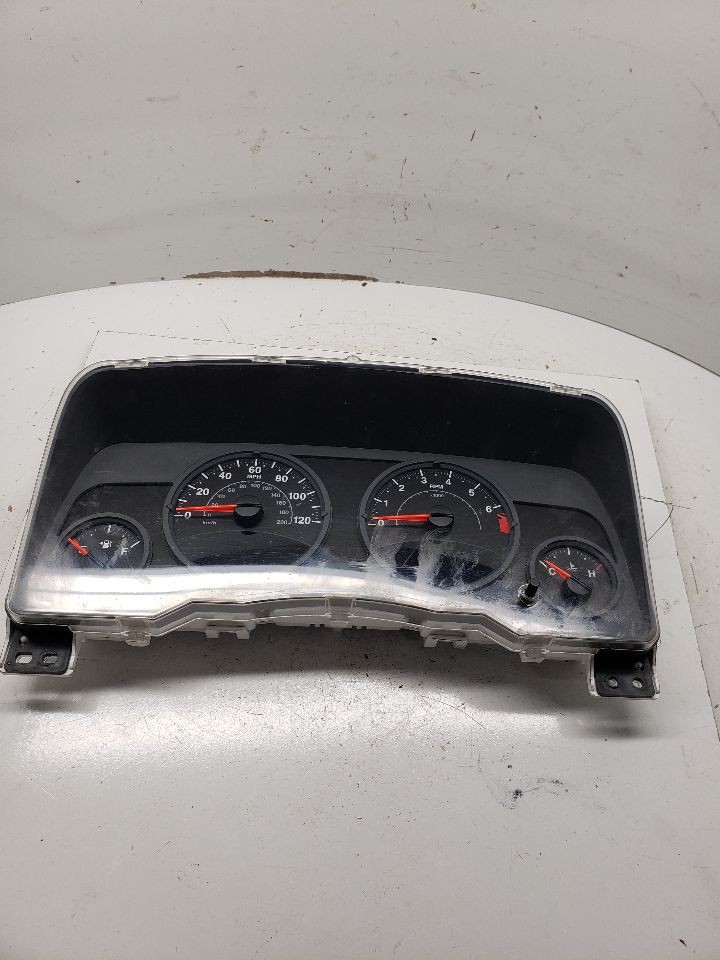 Used Speedometer Gauge fits: 2007 Jeep Patriot cluster MPH 120 MPH w/o gauges po