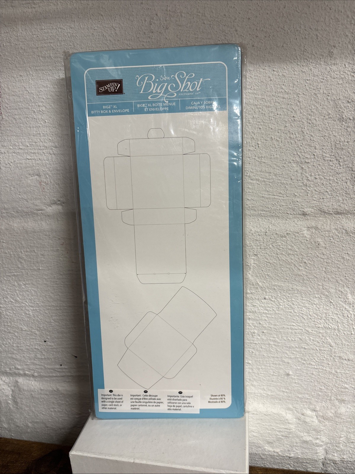 Stampin Up Bigz XL Bitty Box And Envelope Die