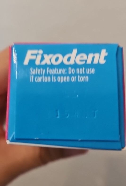 Fixodent Denture Adhesive Cream - 2.4oz