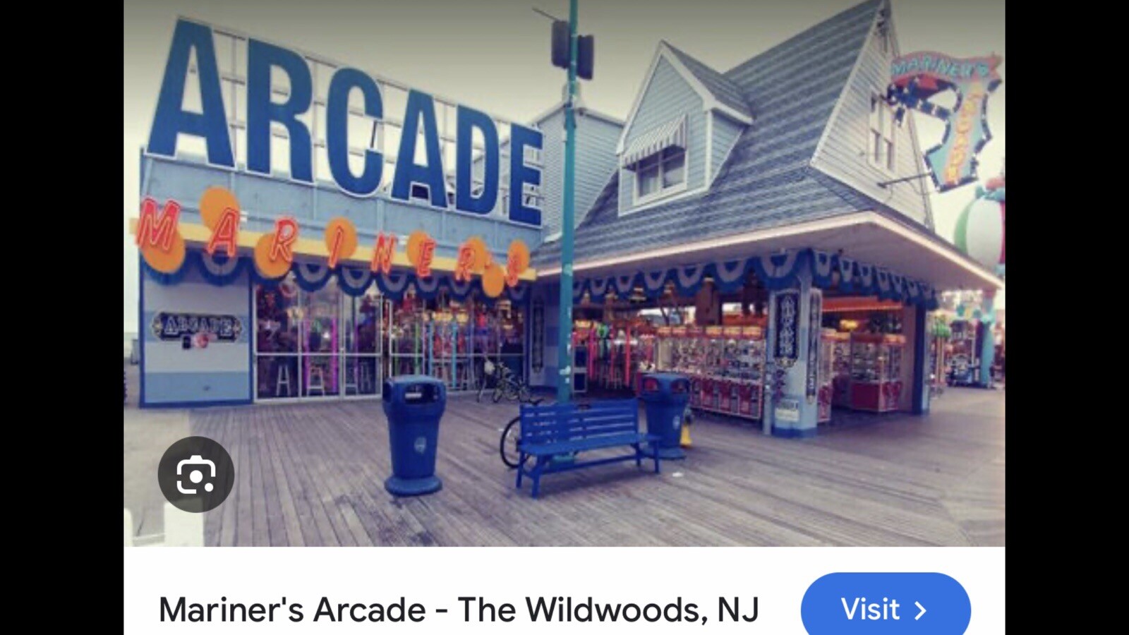 Arcade Token - Mariners Arcade - Wildwood, New Jersey