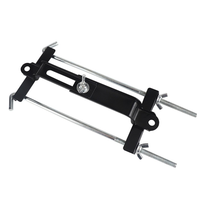 Car Storage Battery Holder Hold Down Rack Adjustable Stabilizer Metal Bracket US