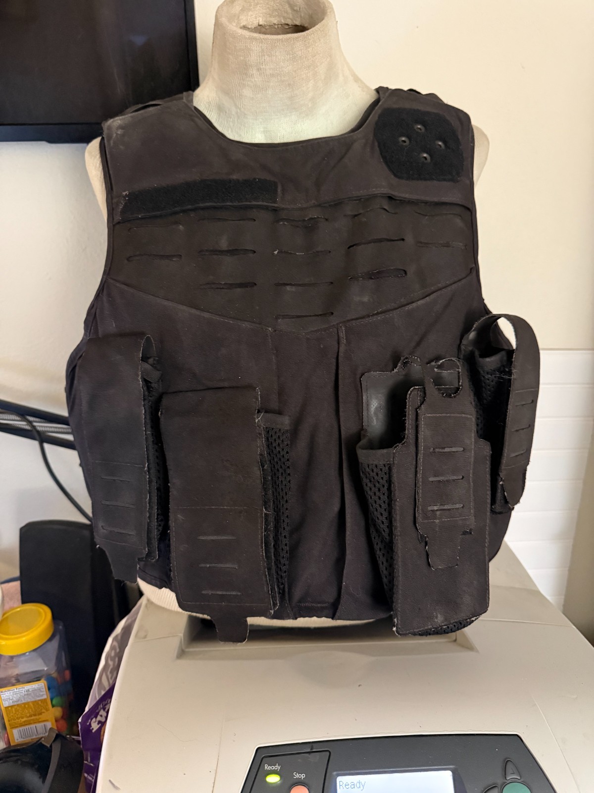 Body Armor  Vest with Plates   Level IIIA 04/2018