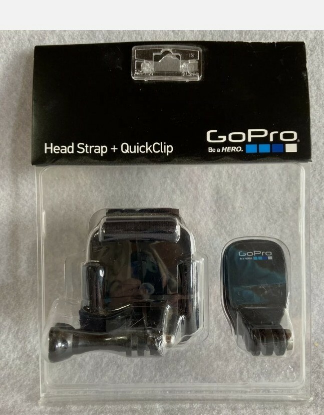 MIP GoPro Hero Head Strap and Quick Clip Achom-001 New in Package