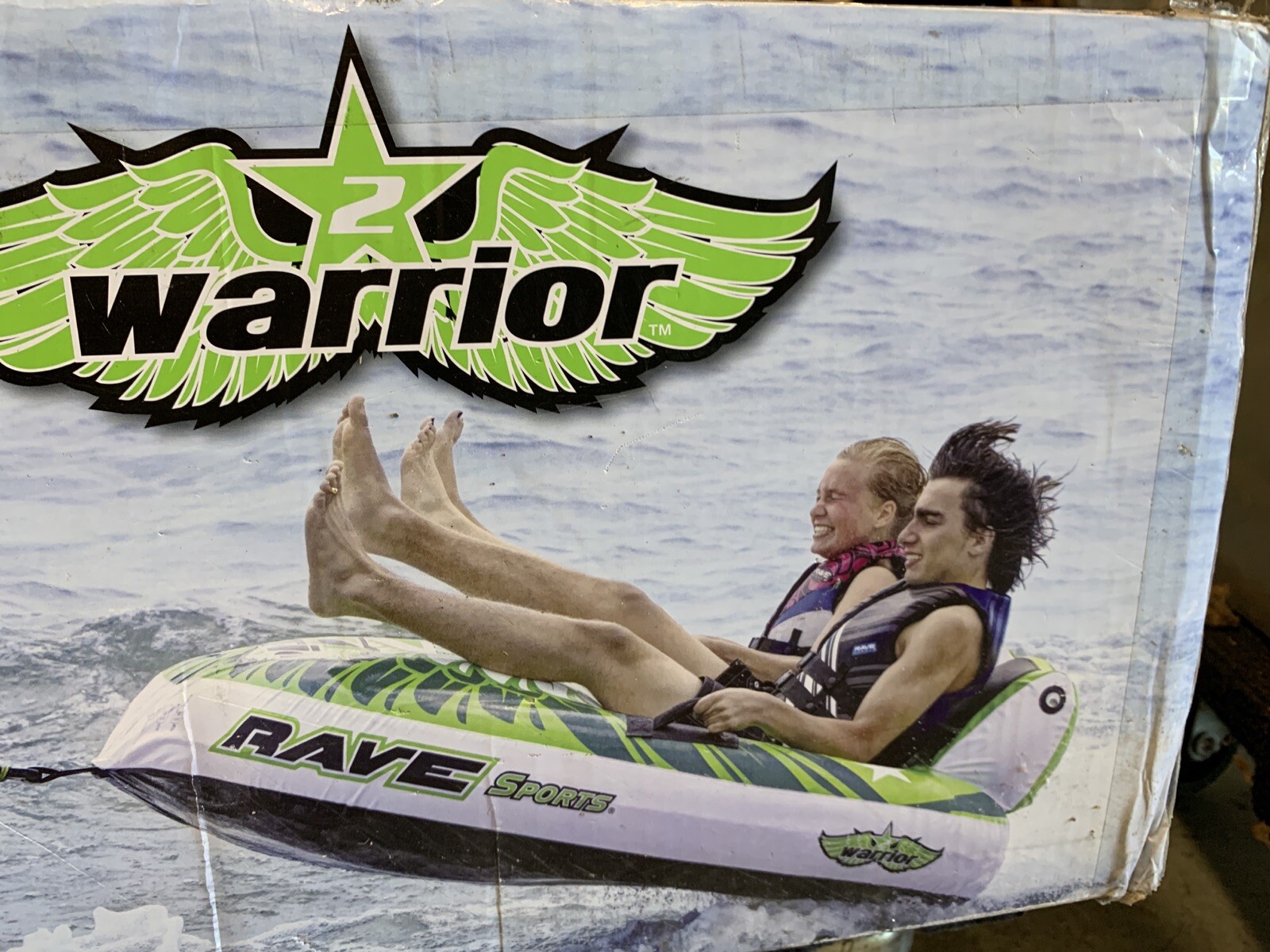 Towable RAVE Sports Warrior II NIB - Sealed - Ships SuperFast UPS