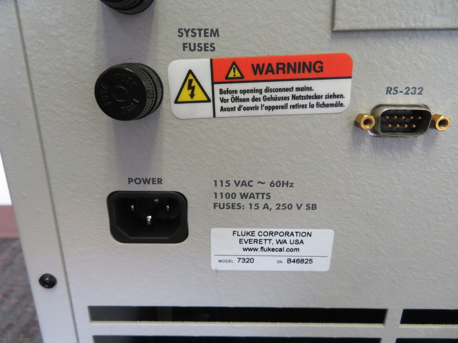 Fluke Hart Scientific 7320 Compact Temperature Calibration Baths -20C 150C PX25