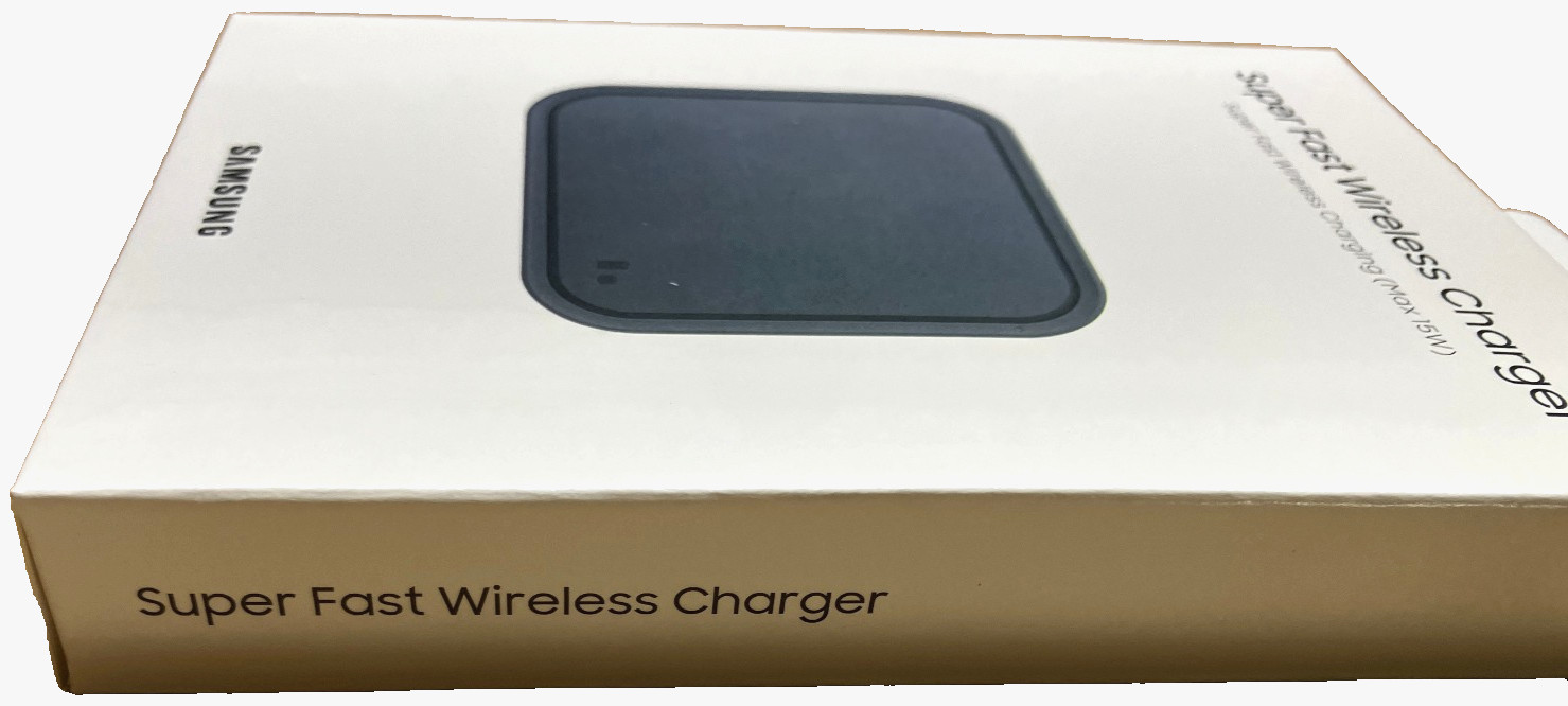 Samsung 15W Single Fast Wireless Charger with cable - Dark Gray