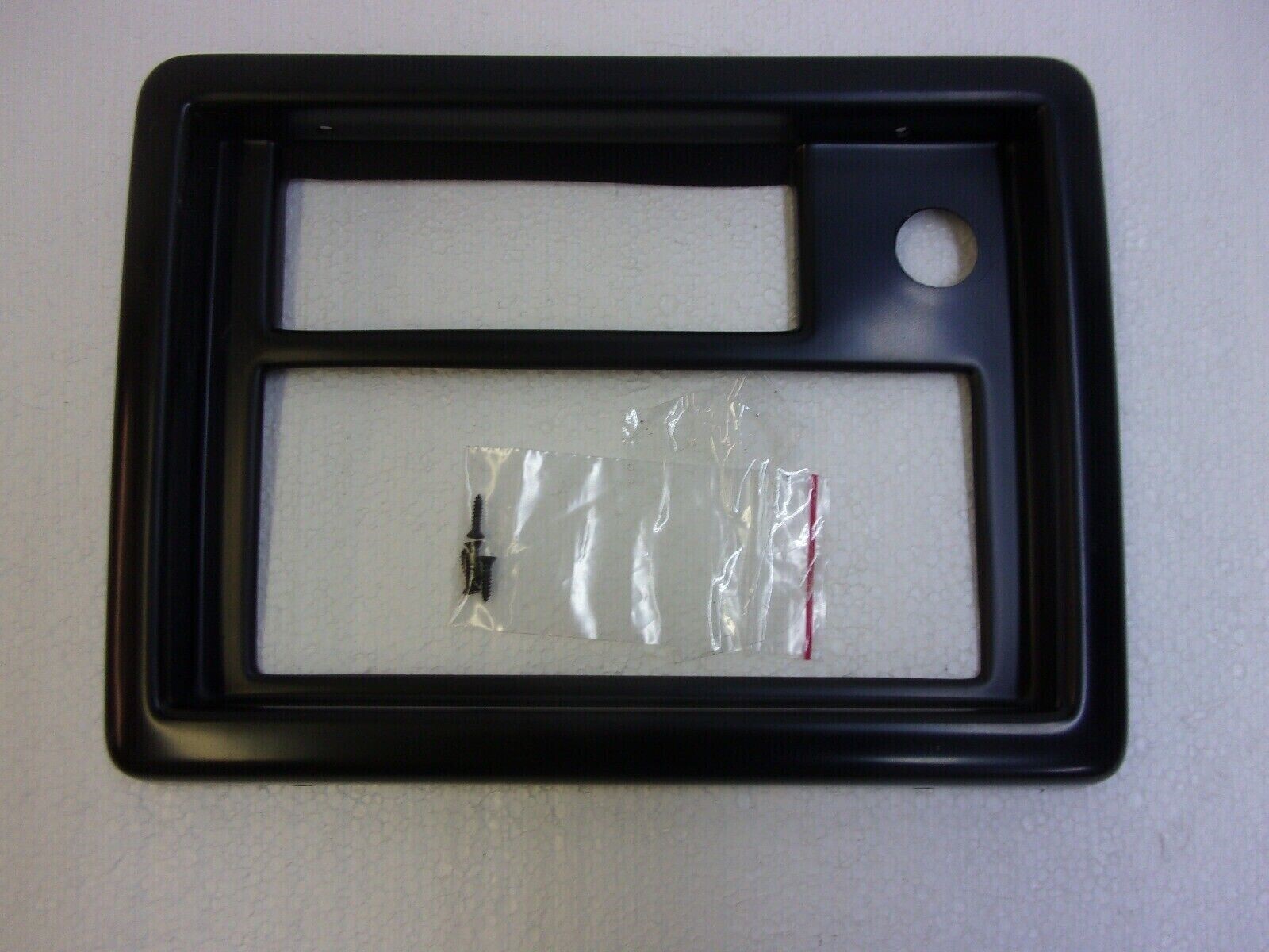 RADIO BEZEL SMOOTH BLACK 1986 1987 1988 EL CAMINO MONTE CARLO NEW DM1135