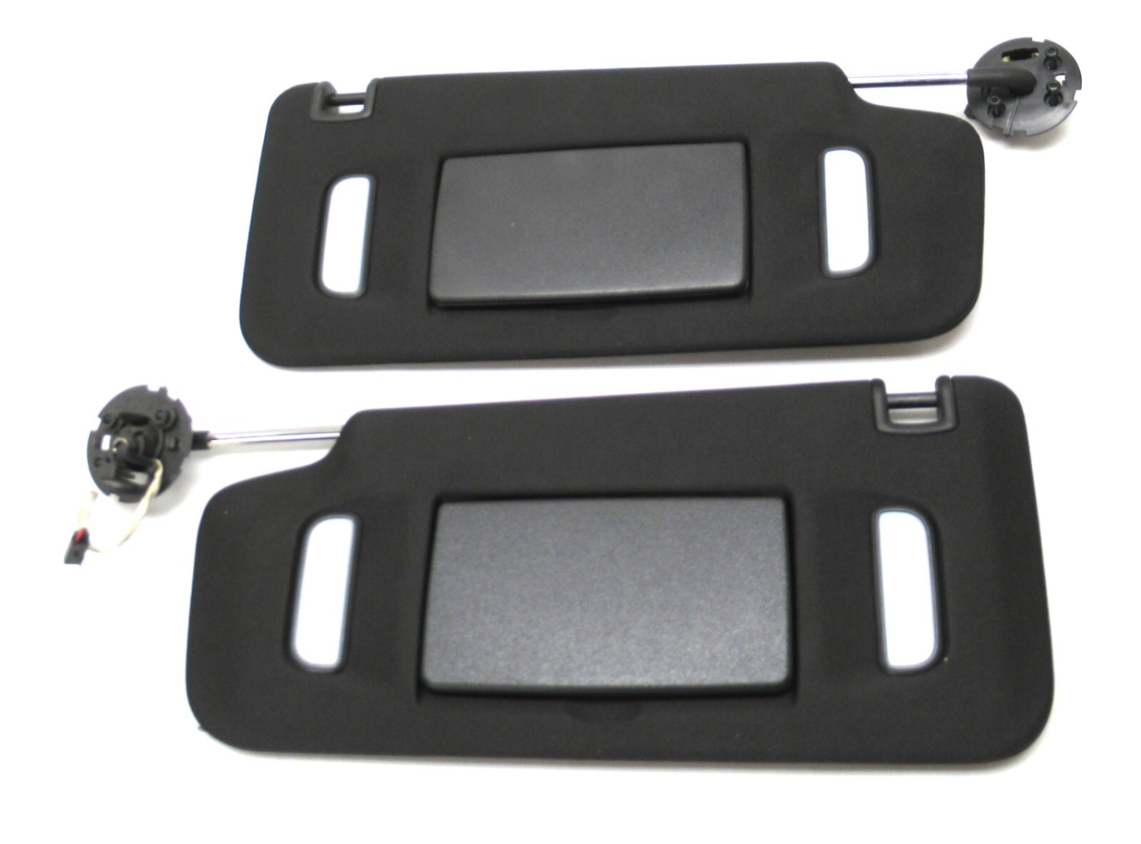 OEM GM Jet Black Suede Driver & Passenger Side Sunshade 2013-2016 Cadillac SRX