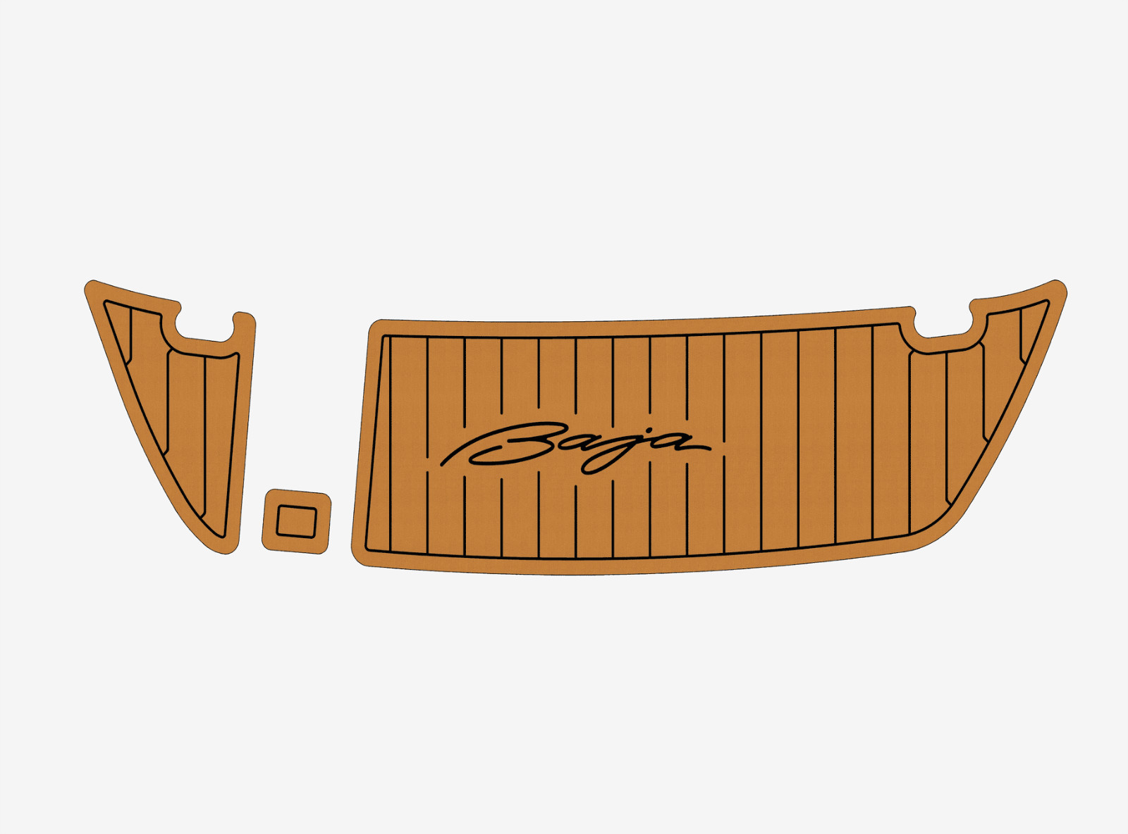 2003-2007 Baja Islander 242 Cockpit Swim platform 1/4" 6mm EVA foam floor