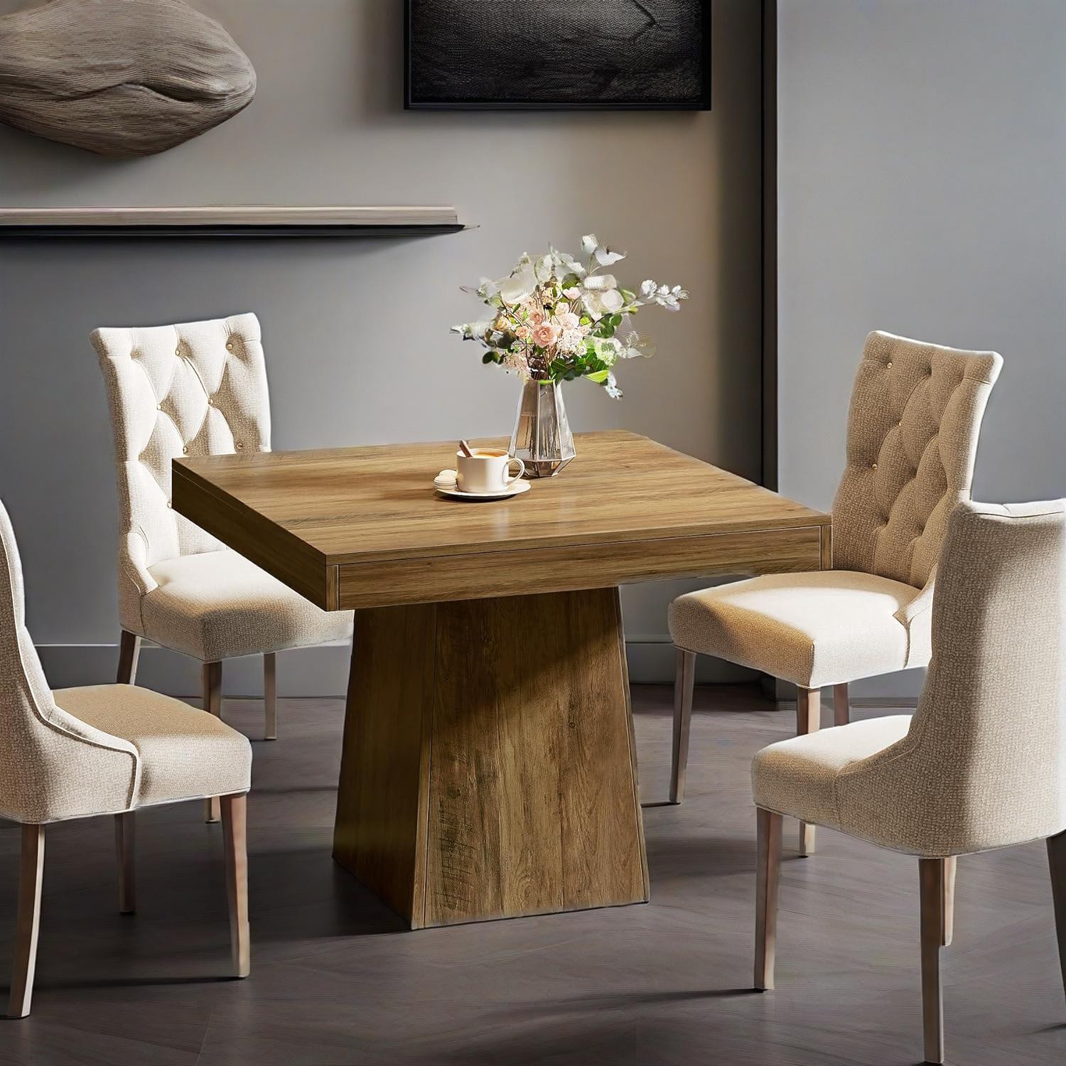 Square Dining Table Office Desk