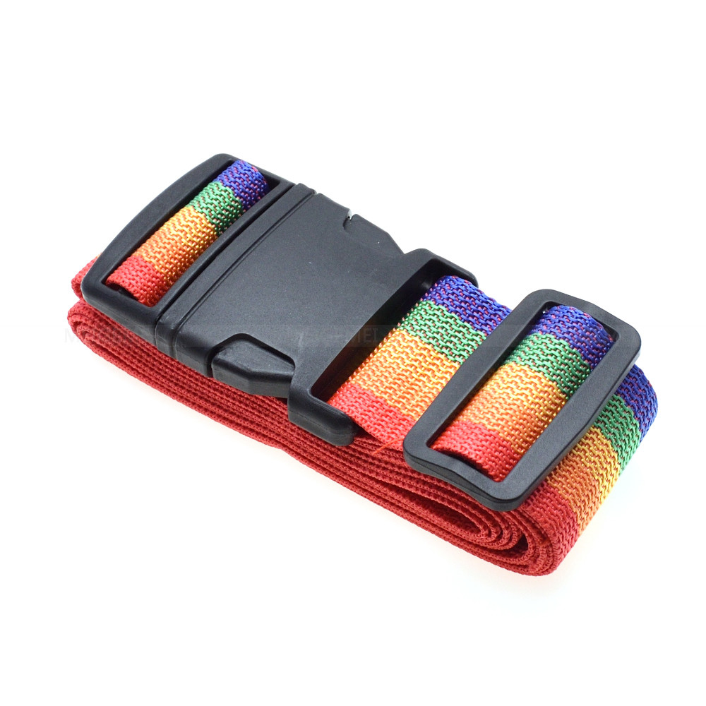 Width 50mm Adjustable Quick Release Buckle Luggage Suitcase Packing Strap Belt