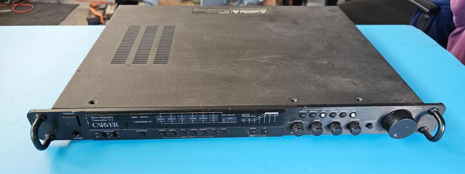 Carver Model C-5 Sonic Holography Preamplifier