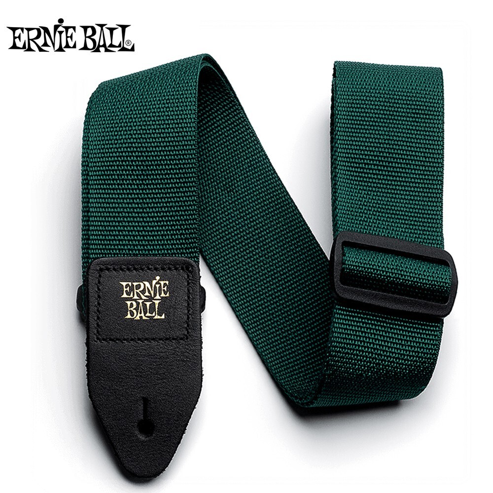 Ernie Ball P04050 Poly Pro 2" Polypropylene Guitar Strap - Forest Green