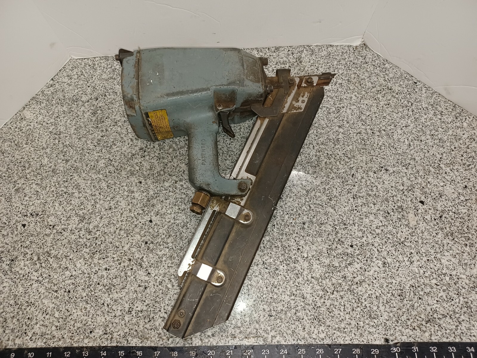 Vintage Paslode-Signode Pneumatic Framing Nailer, a-x