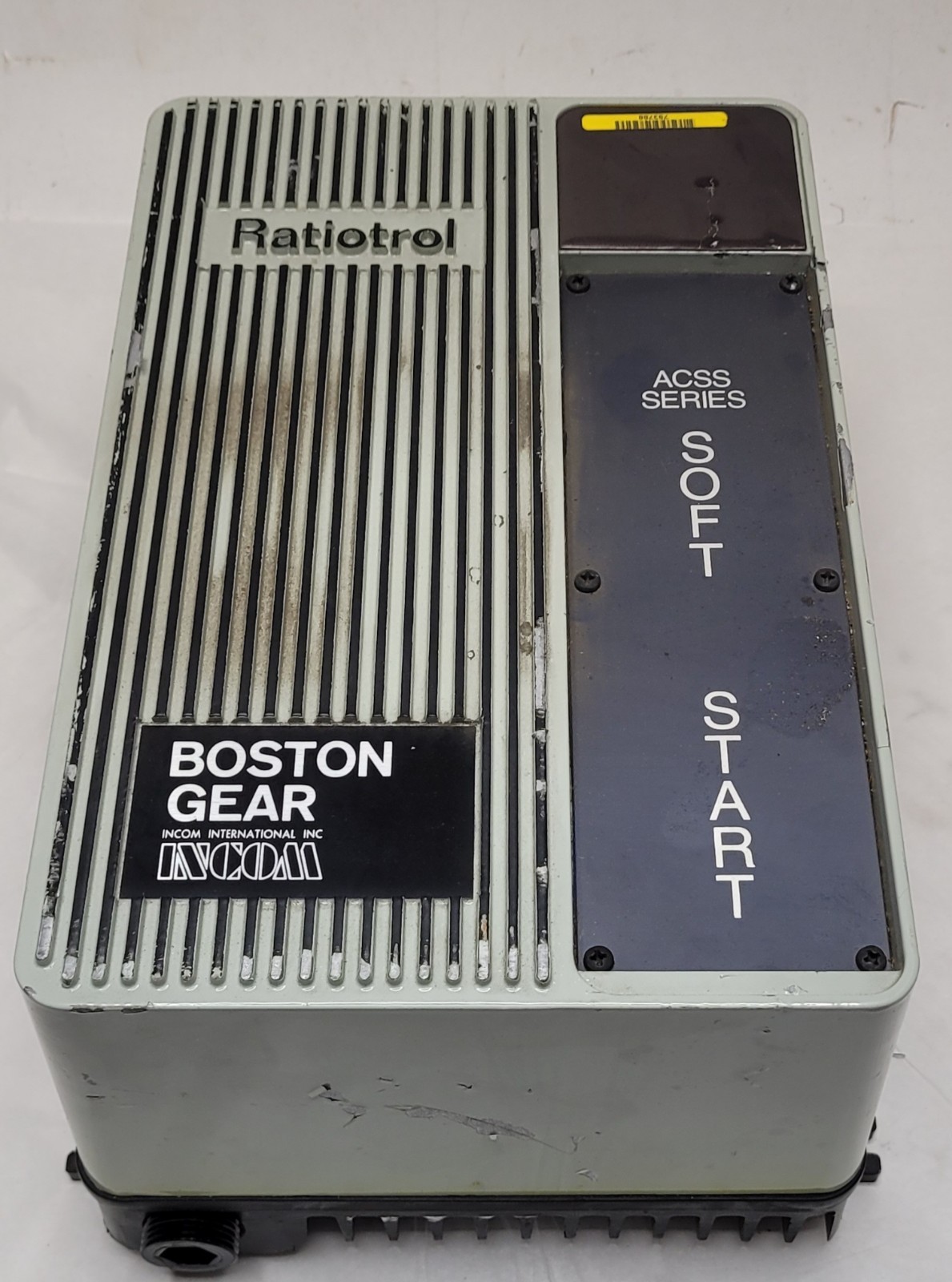 Ratiotrol Boston Gear ACSS 415 Series Soft Start AC Control Assy 1039486