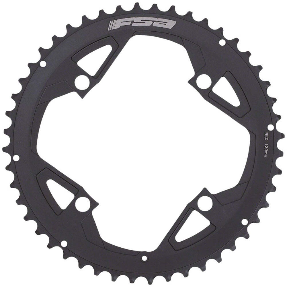 Full Speed Ahead Gossamer Pro ABS Road Chainring - 50t Outer Ring 120mm BCD 4-Bo