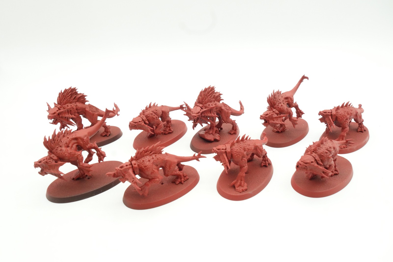 Flesh Hounds [x9] Blades of Khornes [Warhammer Age of Sigmar] Primed