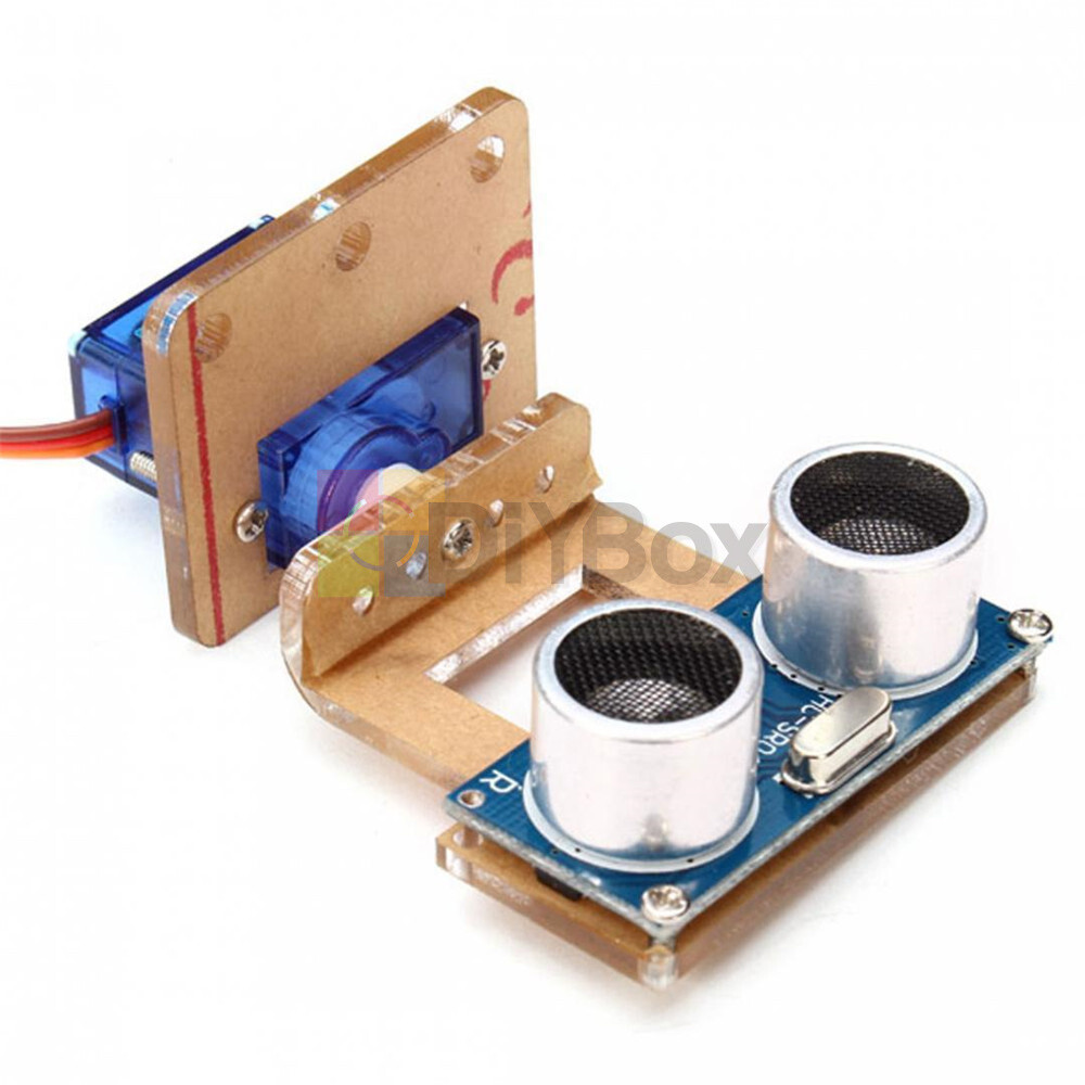 Analog Servo and HC-SR04 Ultrasonic Ranging Module Robot Mounting Bracket Kits