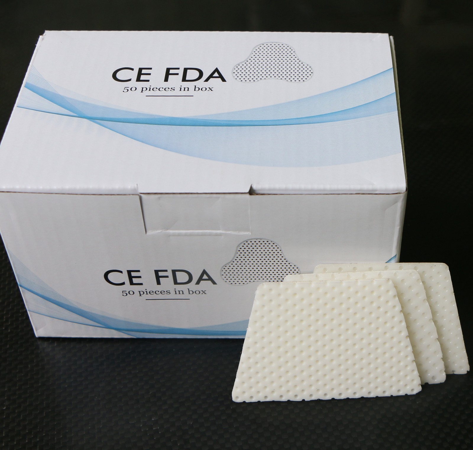 External Thermoplastic Nasal Splint for Rhinoplasty 2.0mm 100pcs