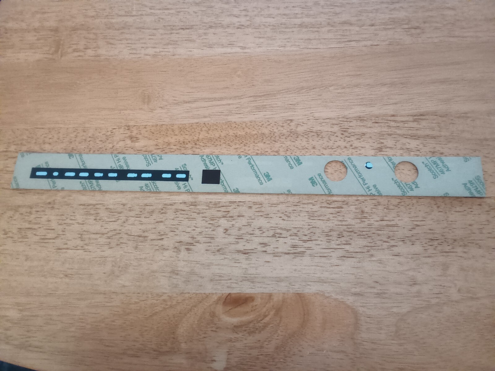 NOS HAFLER IRIS Preamplifier FRONT PANEL LABEL