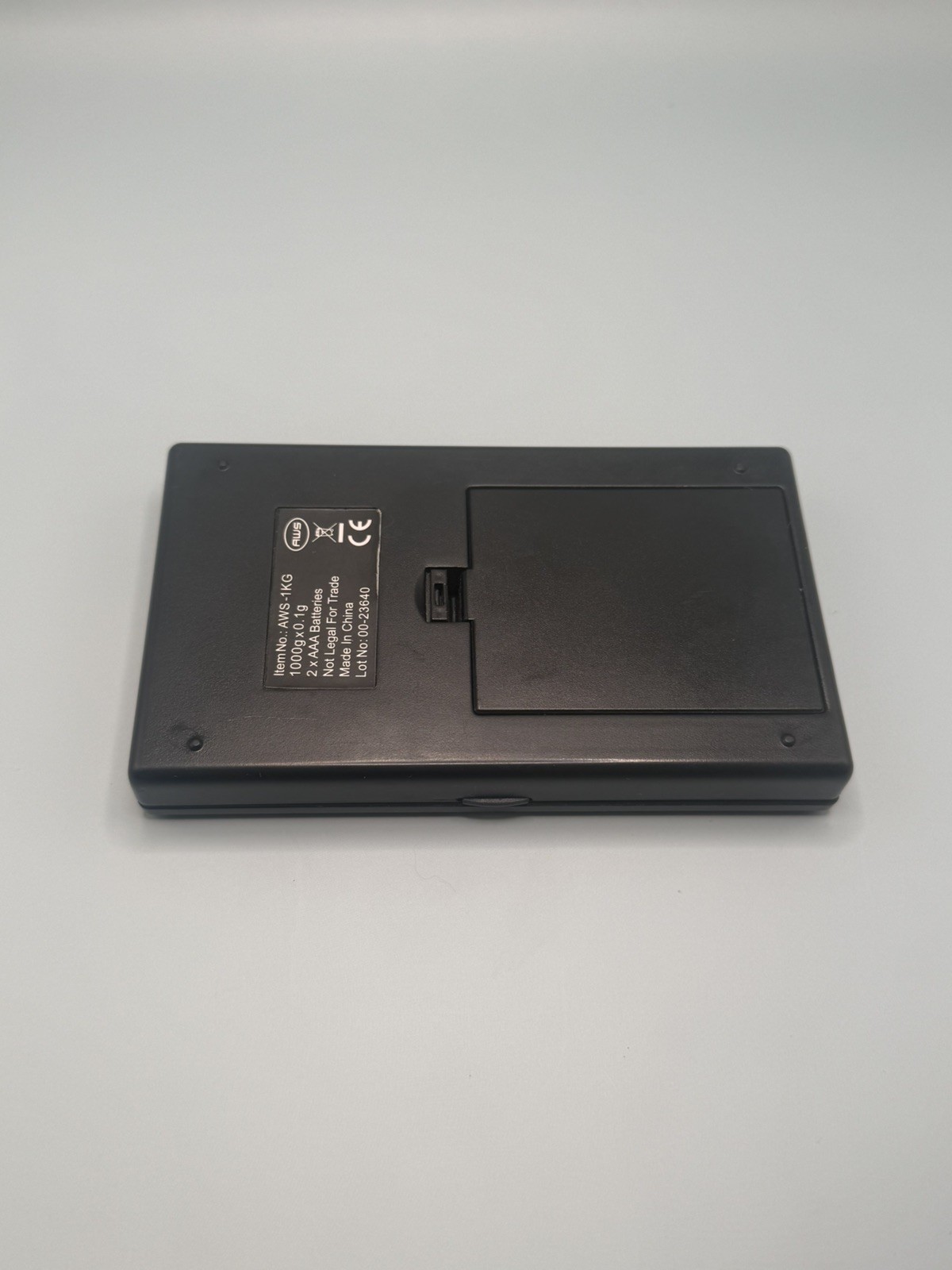 AWS Digital Pocket Scale, Black - Digital Pocket Scale