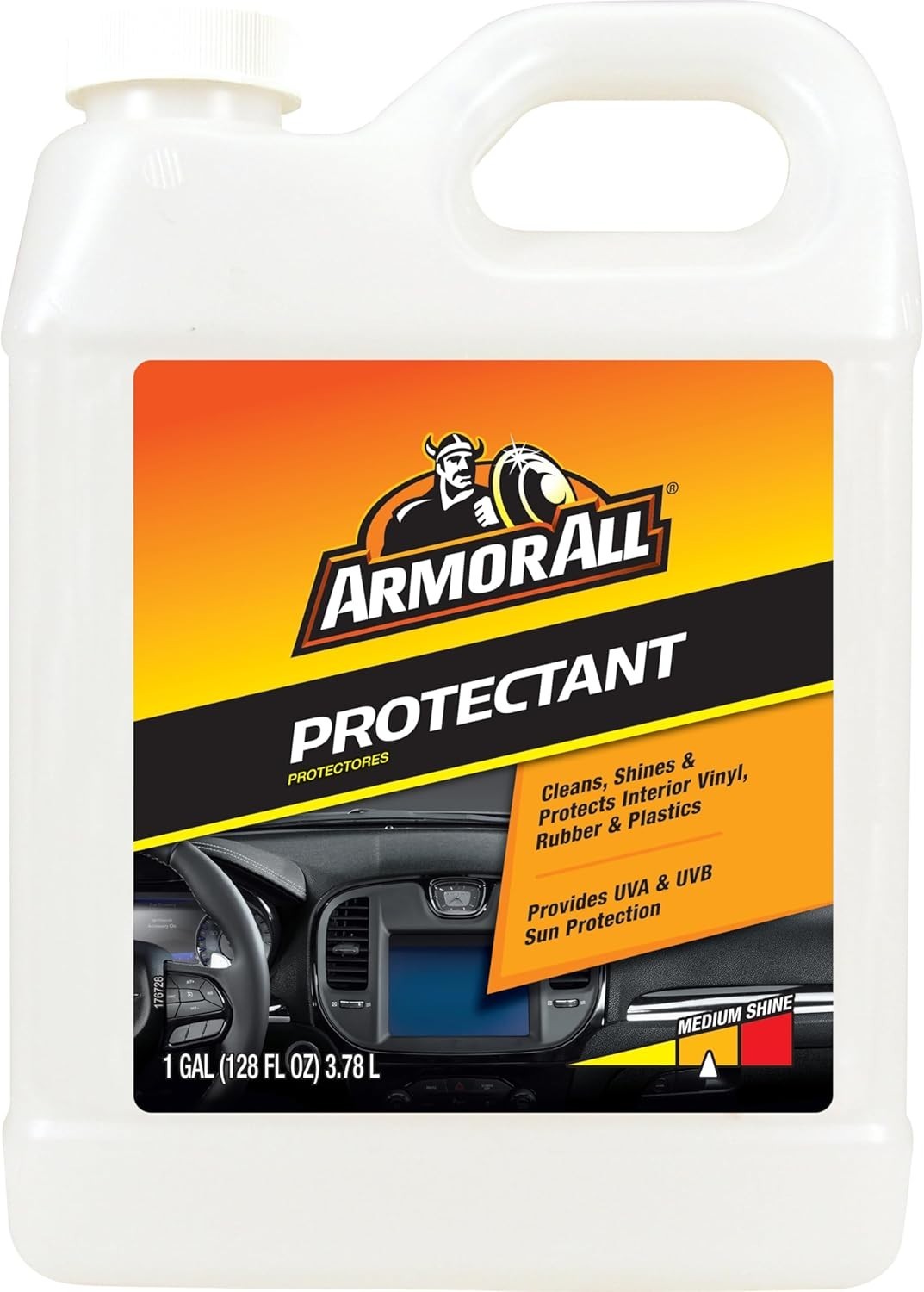 Armor All Car Protectant Refill 1 Gallon Interior Cleaner UV Protection