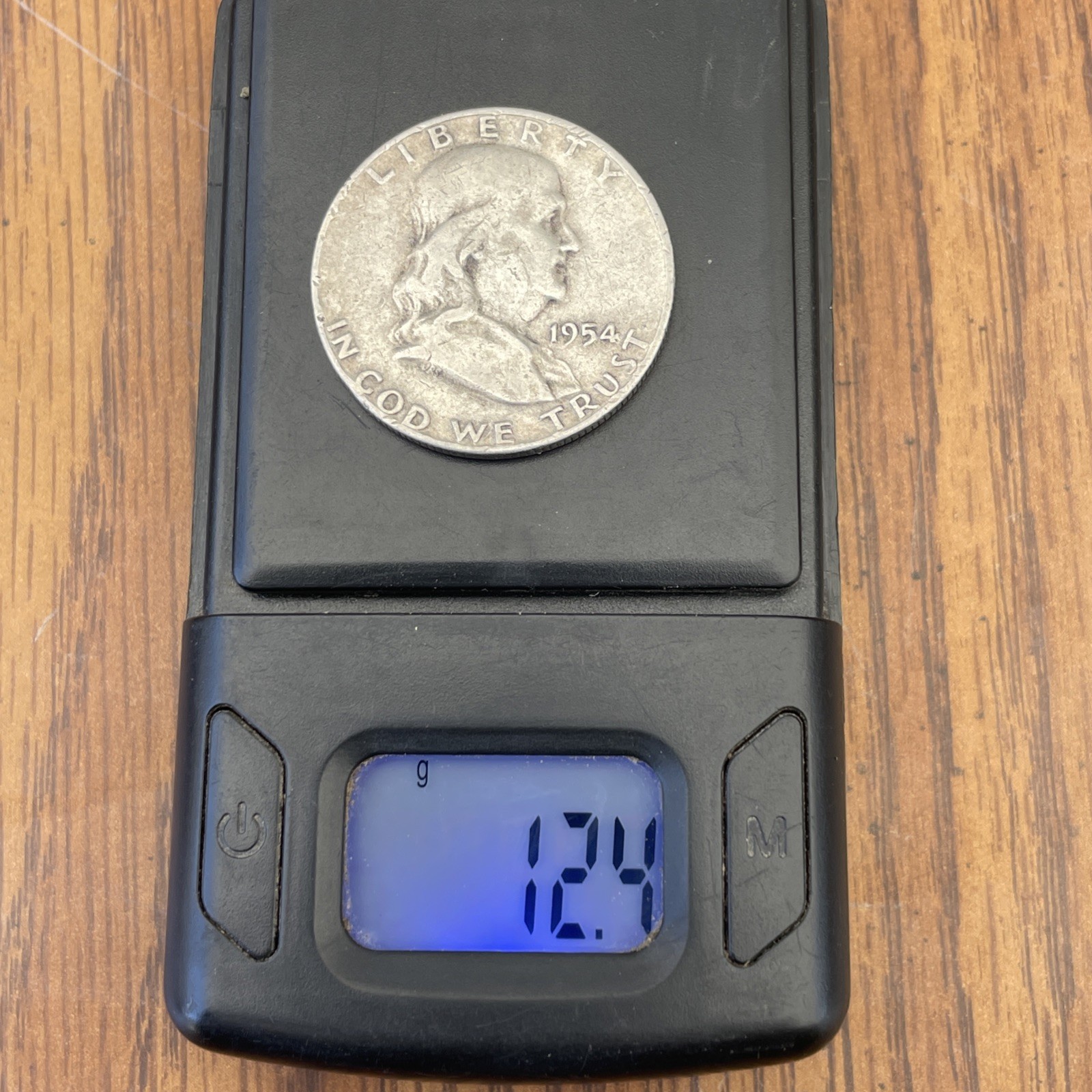 1954 D Franklin Half Dollar