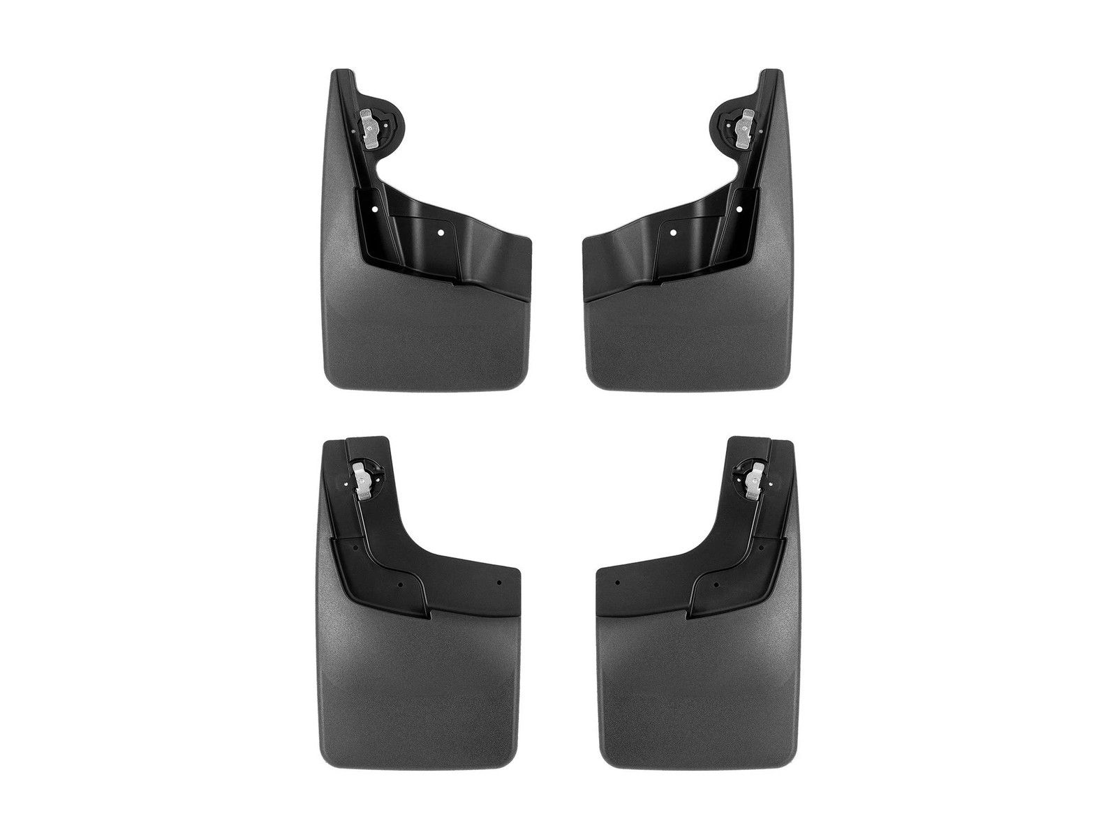 WeatherTech No-Drill MudFlaps - 110170-120170 - Black