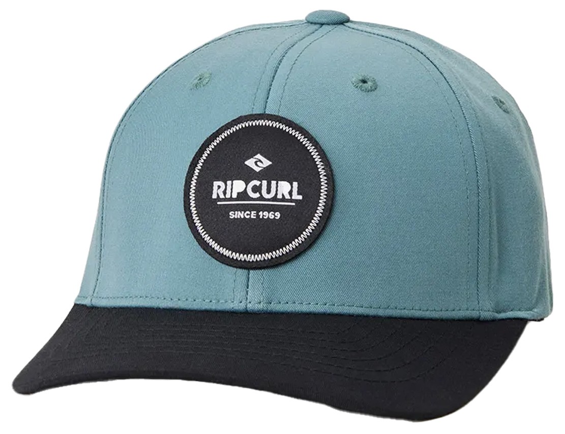 Rip Curl Boy's Routine Flexfit Hat - Storm Blue - New