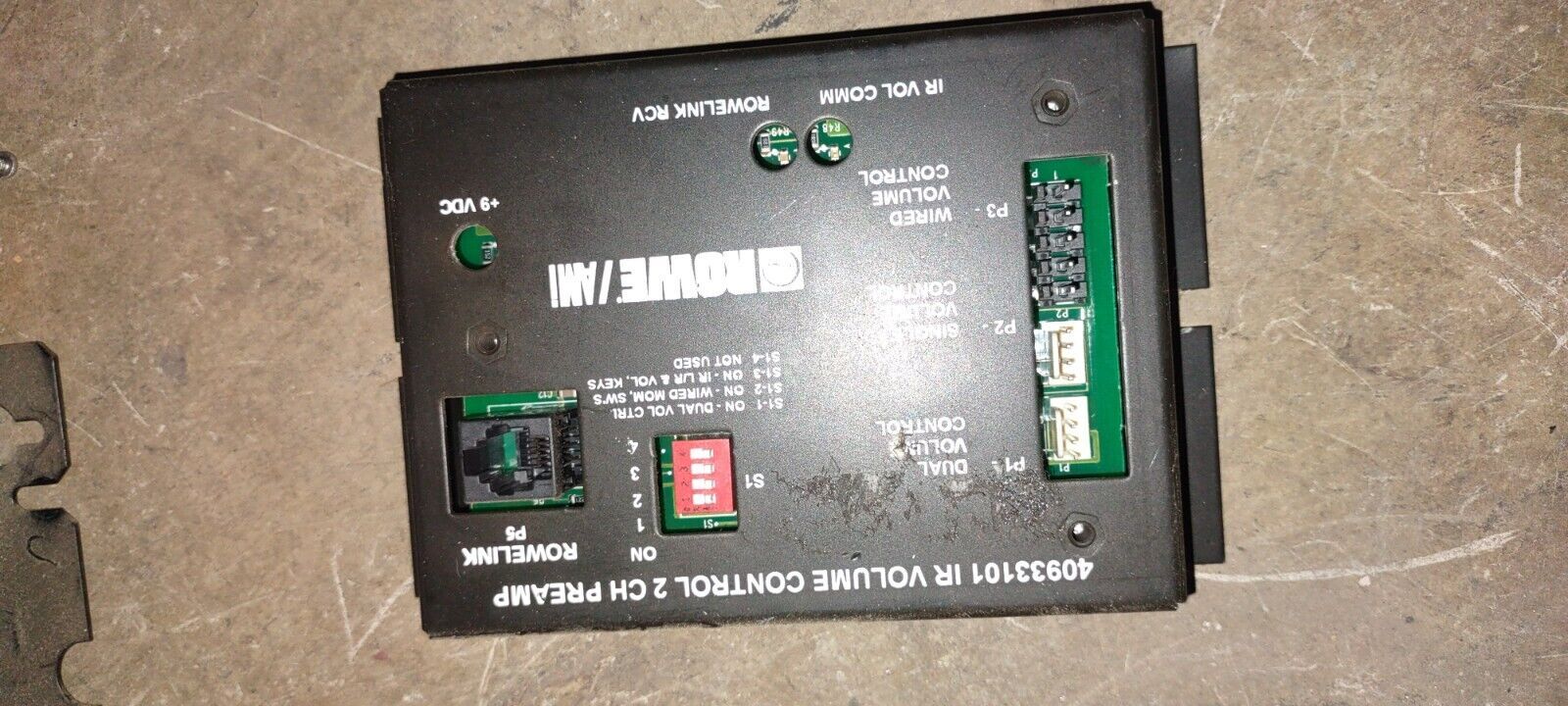 rowe cd-100 arcade jukebox i/o pcb for internet conversion #208