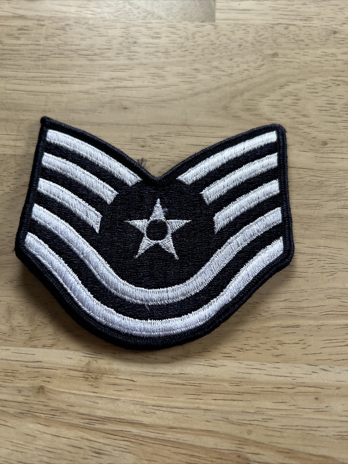 Vintage US Air Force Technical Sergeant Rank Patch Insignia E-6 E6 USAF.