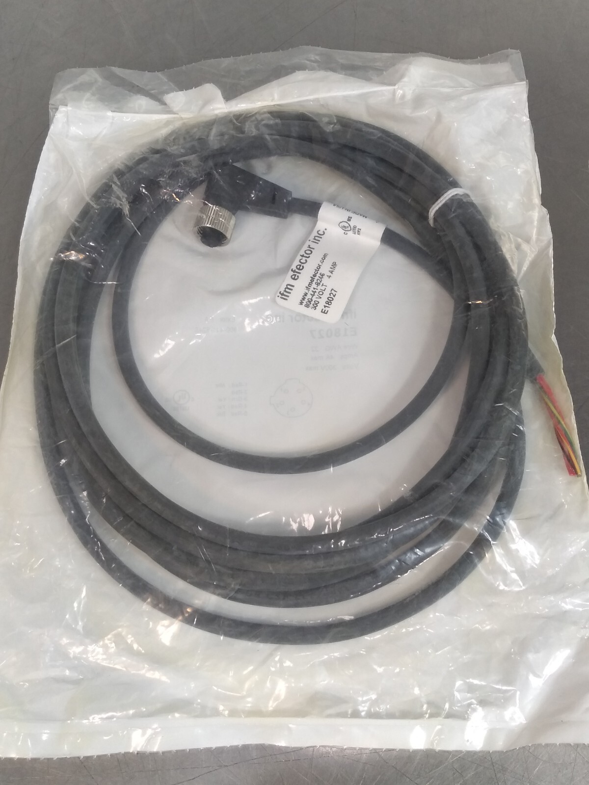 IFM Efector E18027 Female Cordset                                        Loc5D19