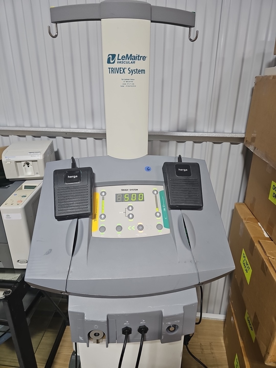 LeMaitre Vascular TRIVEX System Control Unit, a medical device