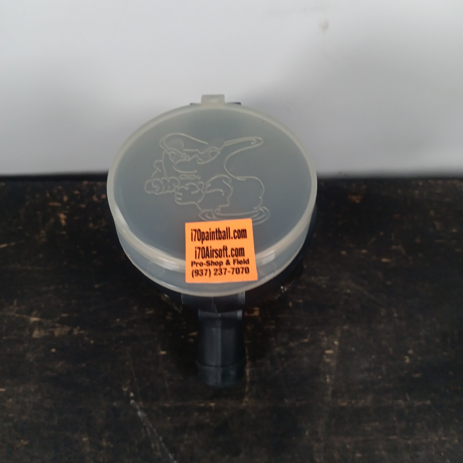 Tippmann 98 FeedNeck Elbow and Black Hopper Threaded