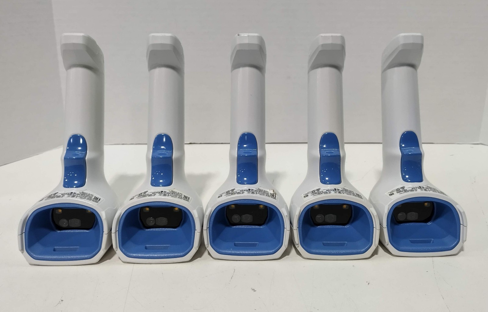 Lot of 5 Zebra DS8178 Wireless Scanners w/CR8178-SC Bases No Batteries or Cables
