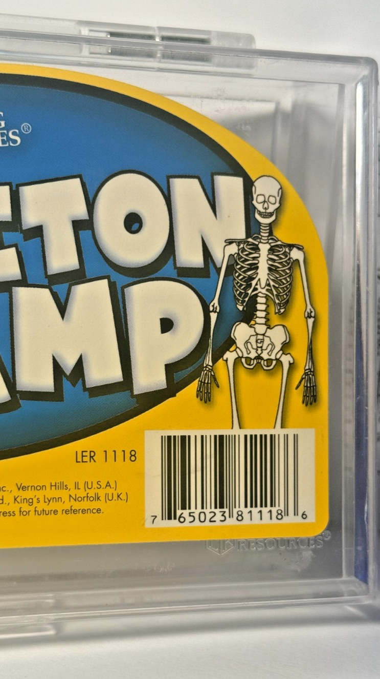 Learning Resources Skeleton Stamp Science Anatomy Classroom Homeschool