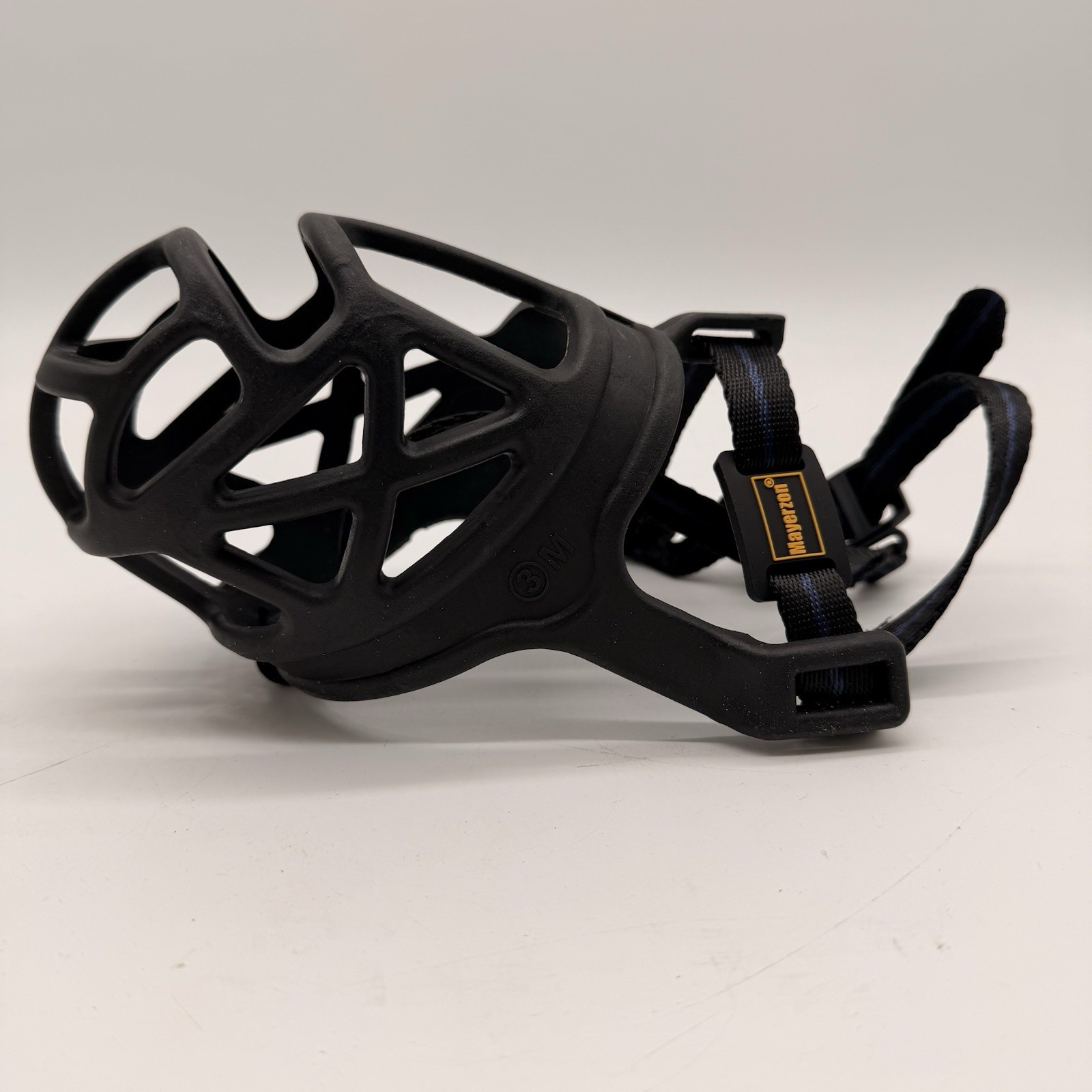 Mayerzon Dog Muzzle Medium-Soft Rubber Basket Muzzle with Adjustable (NWOT)