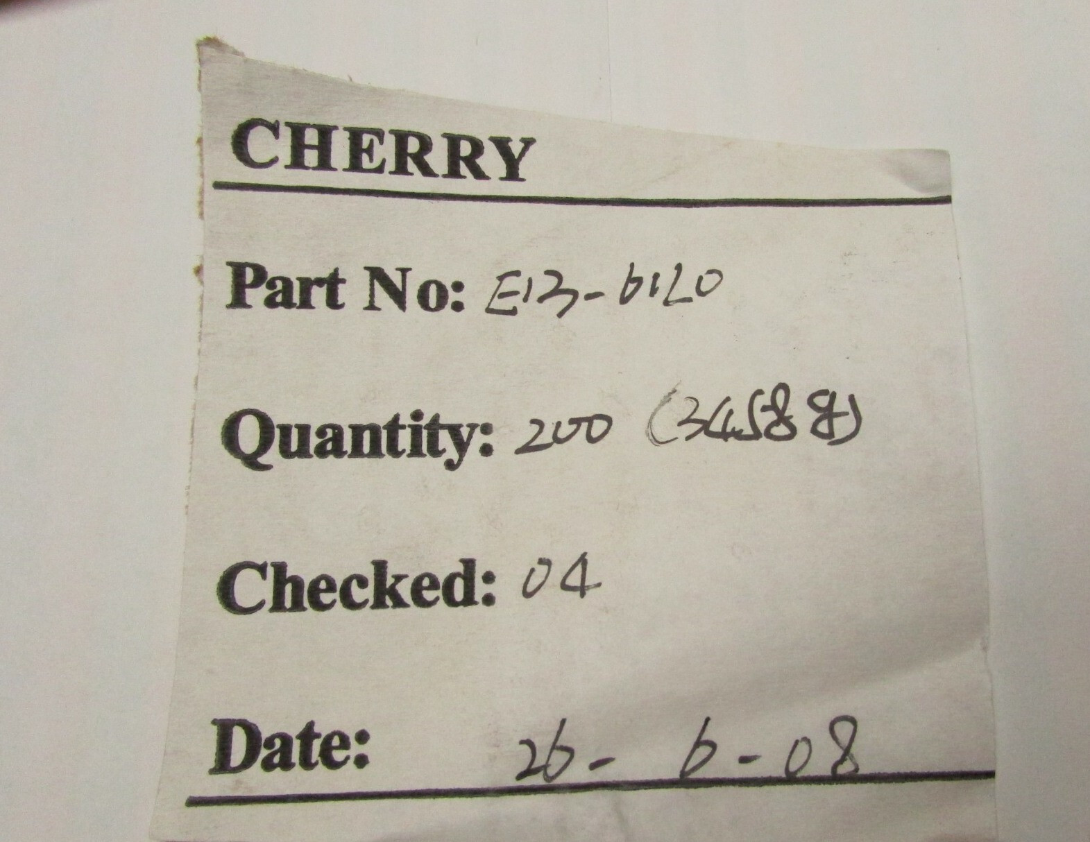 Lot 2 Cherry E13 15A Normally Open/Closed Snap Action Micro Switch 125/250 VAC