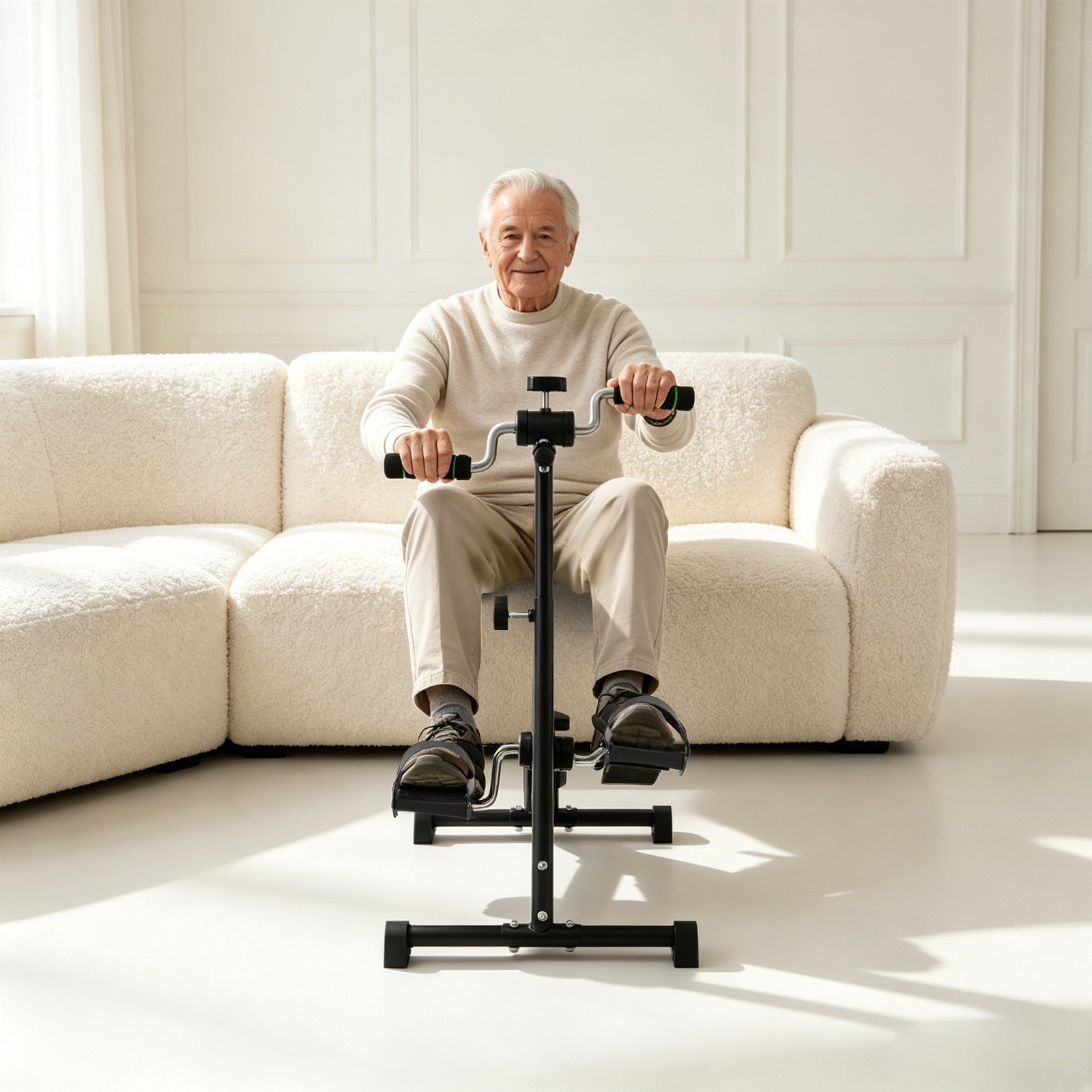 Exercise Bike Rehabilitation For Elderly Knee Equipment Fitness Pedal Exerciser