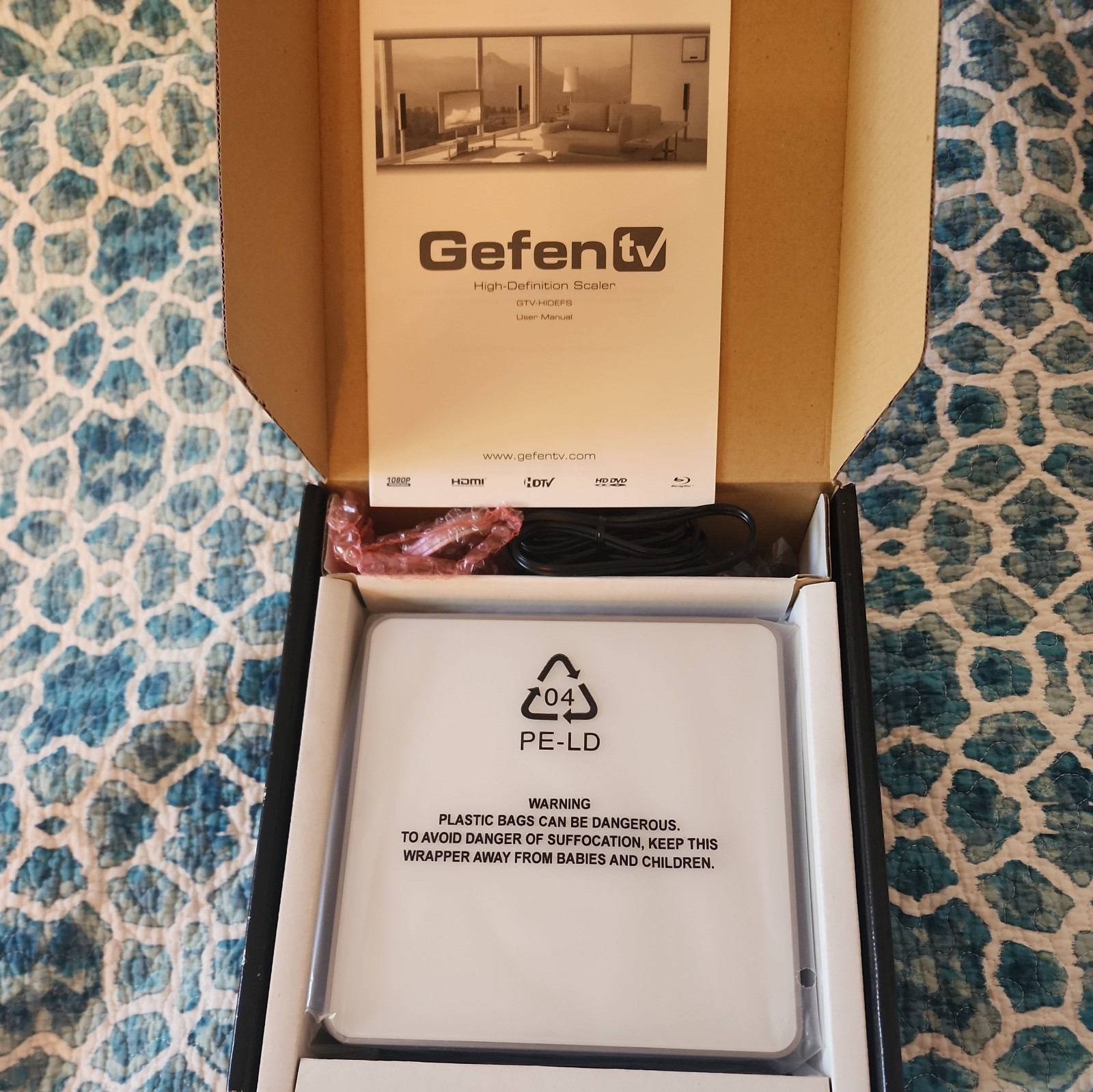 GefenTV Hi Def Scaler, GTV-HIDEFS