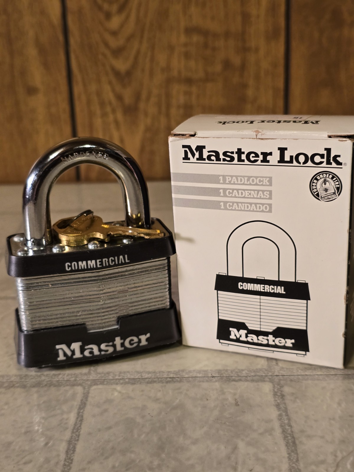 Master Lock No.15 Commercial Security Padlock ~ 6 Locks available NIB