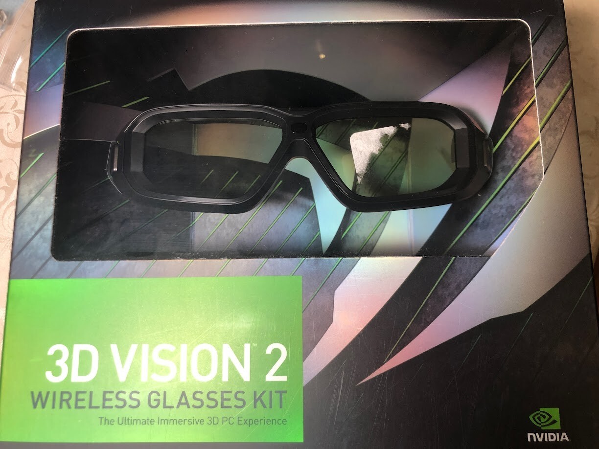 NEW (unopen box) original NVIDIA 3D VISION 2 Wireless Glasses Kit