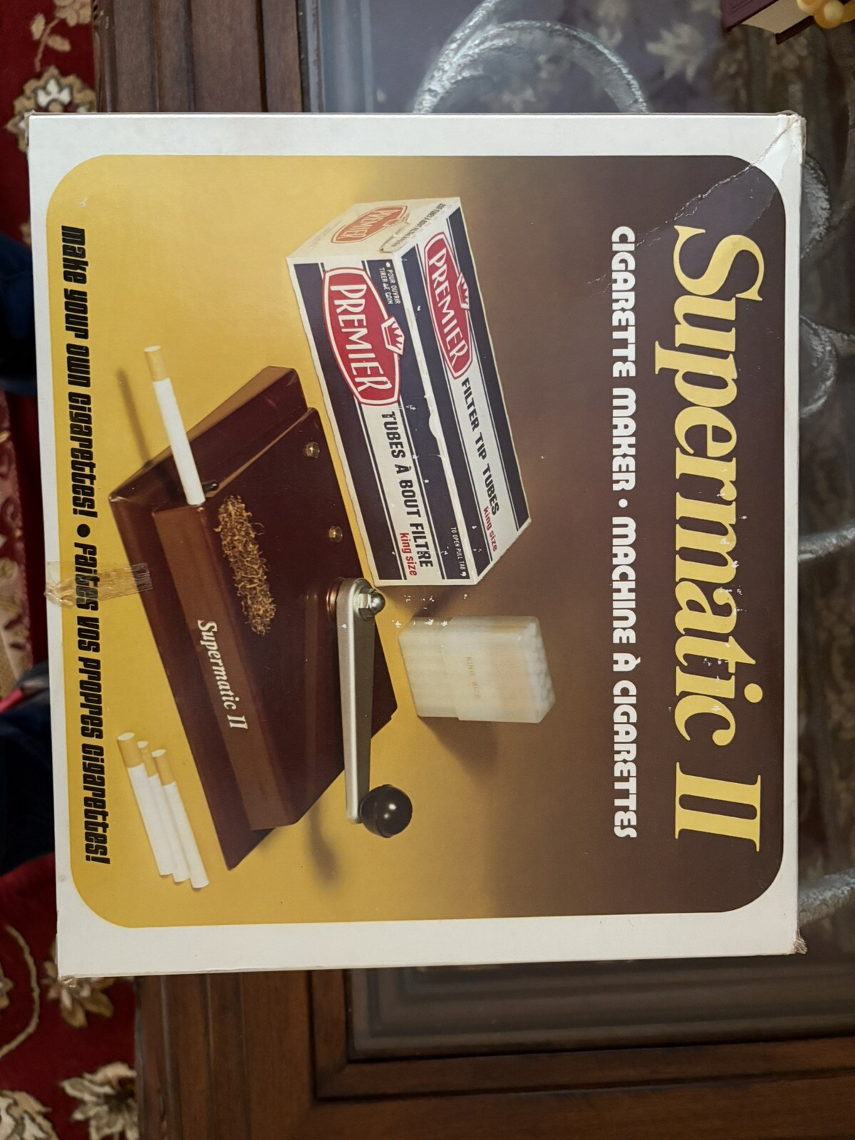 Supermatic II Cigarette Maker Machine A' Cigarettes C.T.C - CANADA INC.