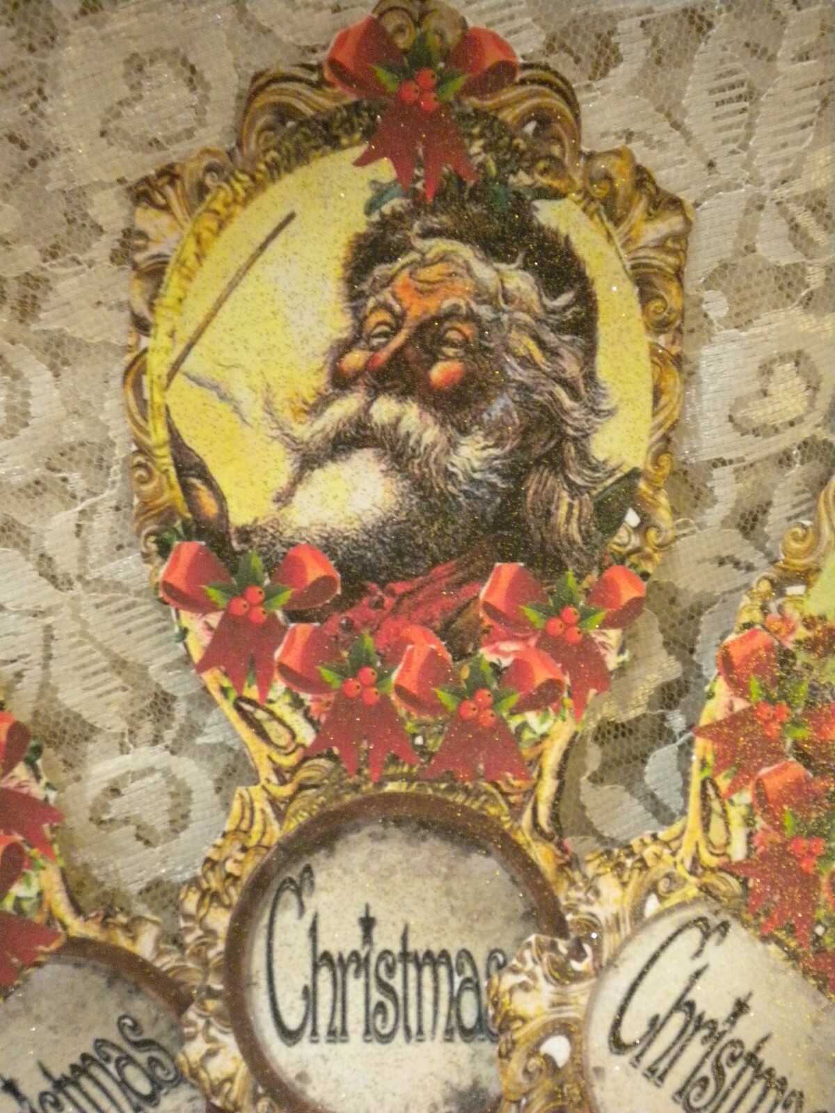 Victorian Chistmas Card (Fan)