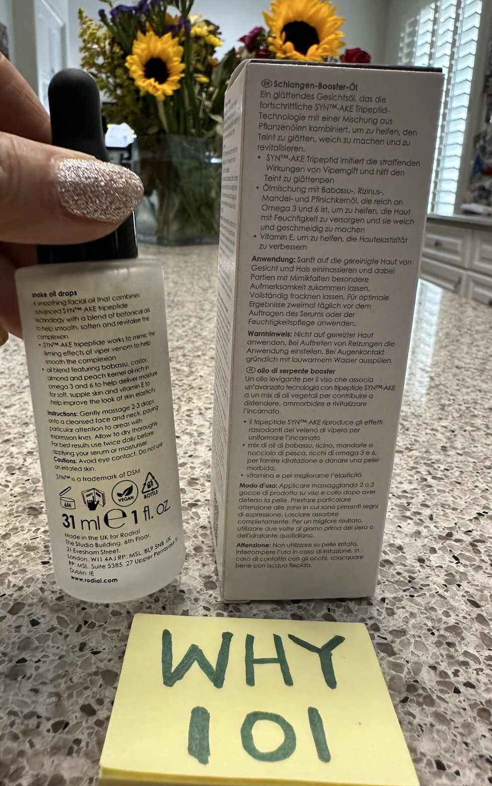 Rodial SNAKE OIL DROPS Firming Complex SERUM 1oz/31mL FULL SZ SEALED BOX $75